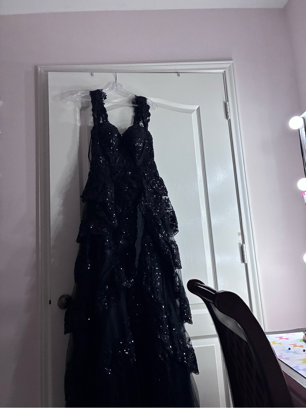 Black prom dress!